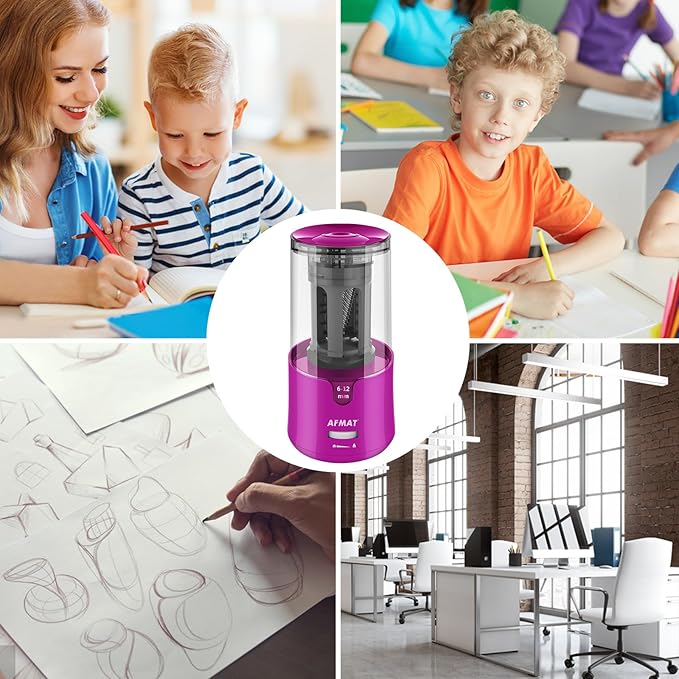 AFMAT Electric Pencil Sharpener - Image 7