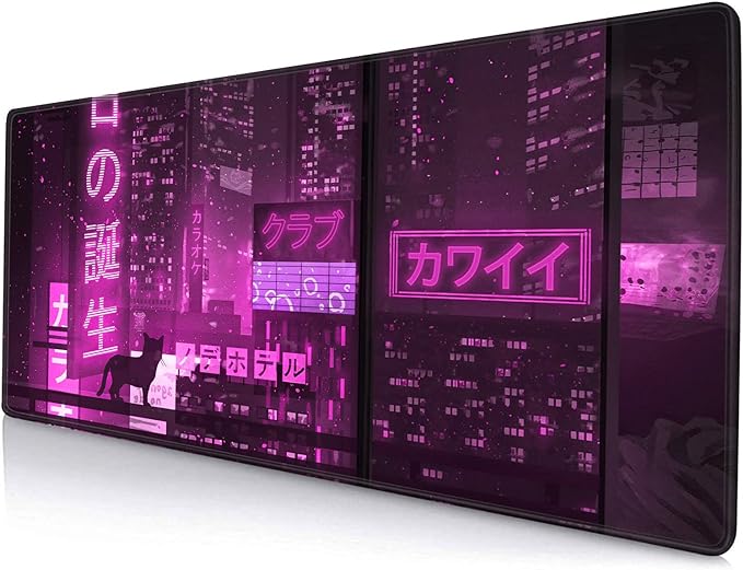 Gaming Mouse Pad, Large Anime Mouse Pads by SANWUMIAN
