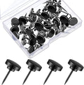 30 Pieces Push Pins, Metal Thumb Tacks by Shimeyao
