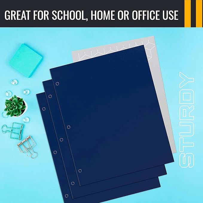Better Office Products Blue Folders - Image 6