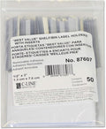 C-Line Self-Adhesive Label Holders, Top Load, 0.5 x 3 by C-Line