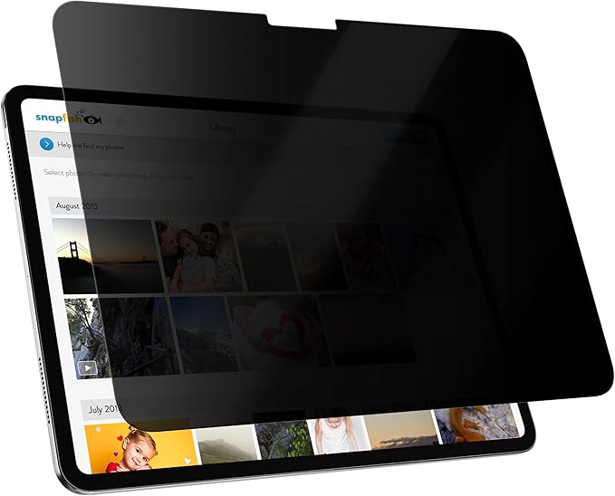 Peslv Privacy Screen Protector for iPad Pro 11 Inch M4/M5, Anti Glare Blue by peslv