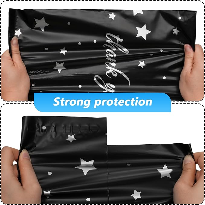 Thank You Poly Mailer 10x13 Inch 100 Pcs, Waterproof and Tear-Resistant - Image 4