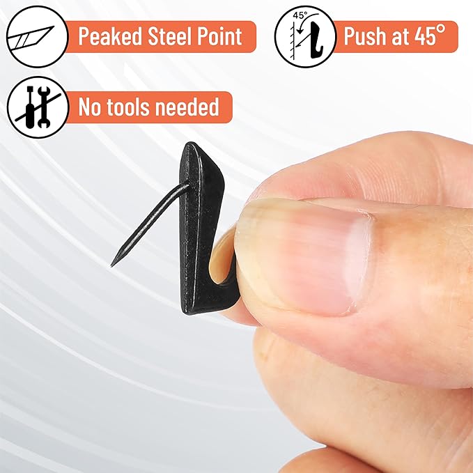 Mr. Pen- Push Pin Hooks for Hanging Pictures, 30 Pack | Decorative Push Pins - Image 3