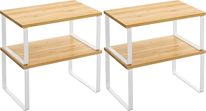 SONGMICS Cabinet Organizer Shelf, Kitchen Storage, Spice Rack, Expandable by Unknown