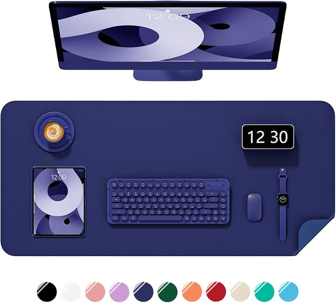 Desk Pad, Waterproof Laptop Computer Writing Mat by Niniubye