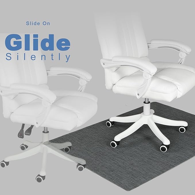 Chair Mat for Hardwood Floor, Anti Slip, Computer Chair Desk Mat, Floor - Image 7