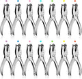 Lanties 24 Pack 1 Hole Punch 1/4 Inch Single Hole Puncher Metal 5 Sheet by Lanties