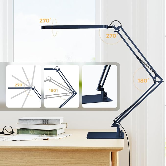 SKYLEO LED Desk Lamp with Slim Base - Image 4