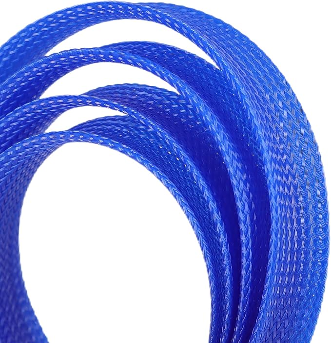 25ft PET Expandable Braided Cable Sleeve 13/16inch Pet Braided Cable Sleeve - Image 2