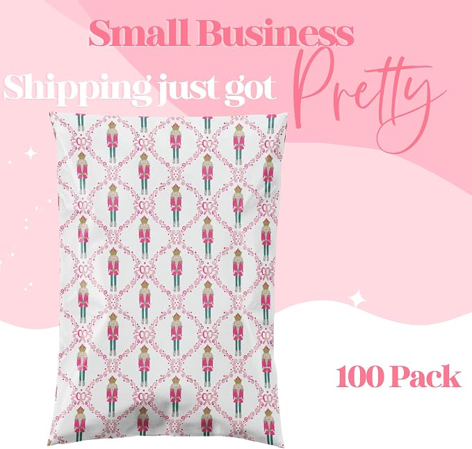 14.5x19 Designer Poly Mailer 100 Pack Heavy Duty Waterproof Self Seal Shipping - Image 4