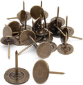 Piutouyar 20mm / 0.8 Inch Flat Head Thumb Tacks, Bronze Vintage Style by Piutouyar