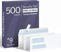 Columbian #9 Security Envelopes, 500 Pack, Double Window Self Seal Envelopes by TOPSProducts
