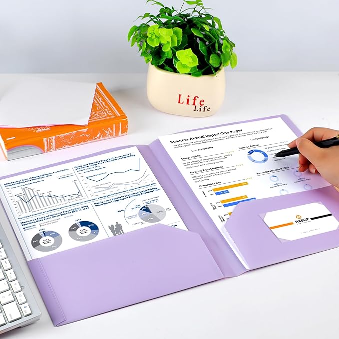 24 Pack Colored File Folders - Image 7