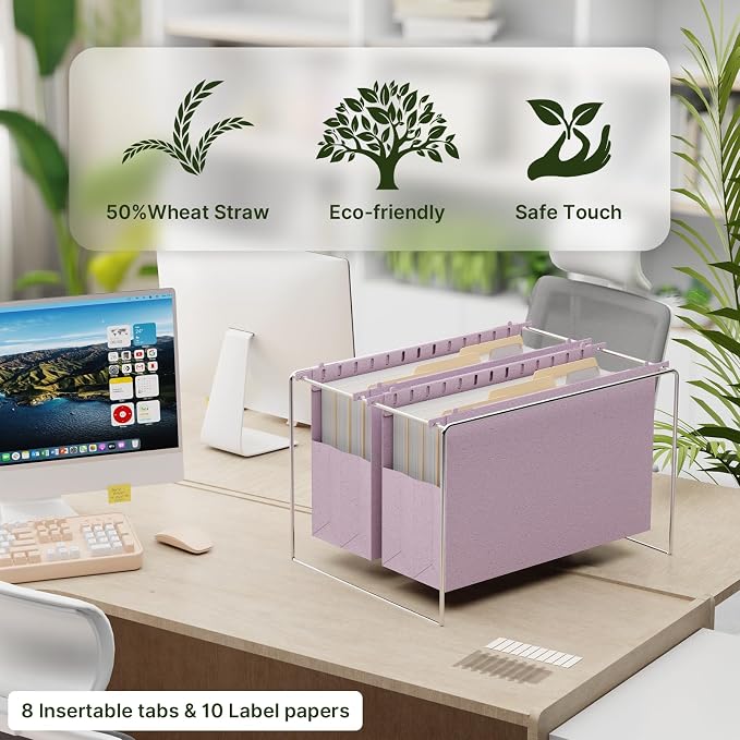 XINGIA Legal Size Hanging File Folders, Expandable 4 Inch File Folders Legal - Image 6