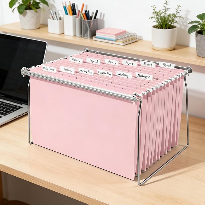 SUNEE Hanging File Folders Legal Size, Stay Organized - Image 6