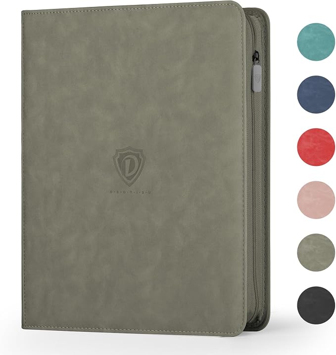 Card Binder with 1024 Cards, 16 Pocket Trading Card Binder Includes 32 Page by High-qualityCardBinder
