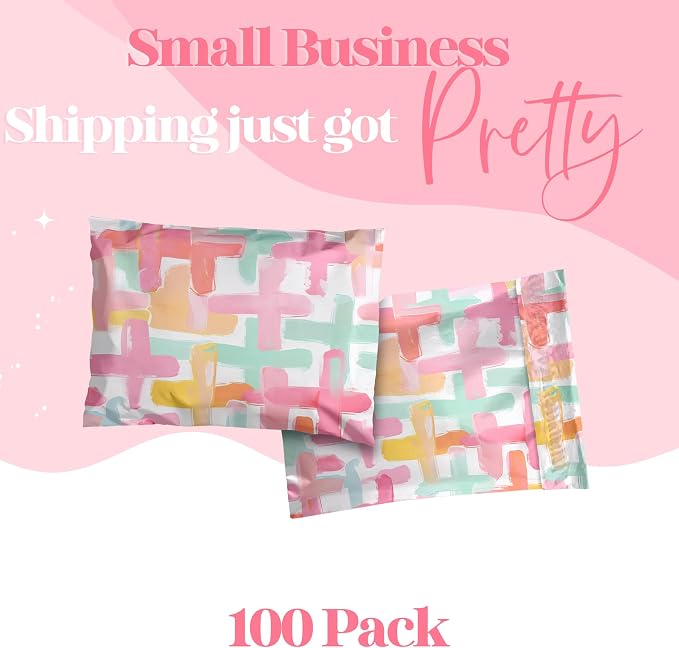 Pretty Package Store 14.5x19 Designer Poly Mailer 100 Pack Heavy Duty - Image 2