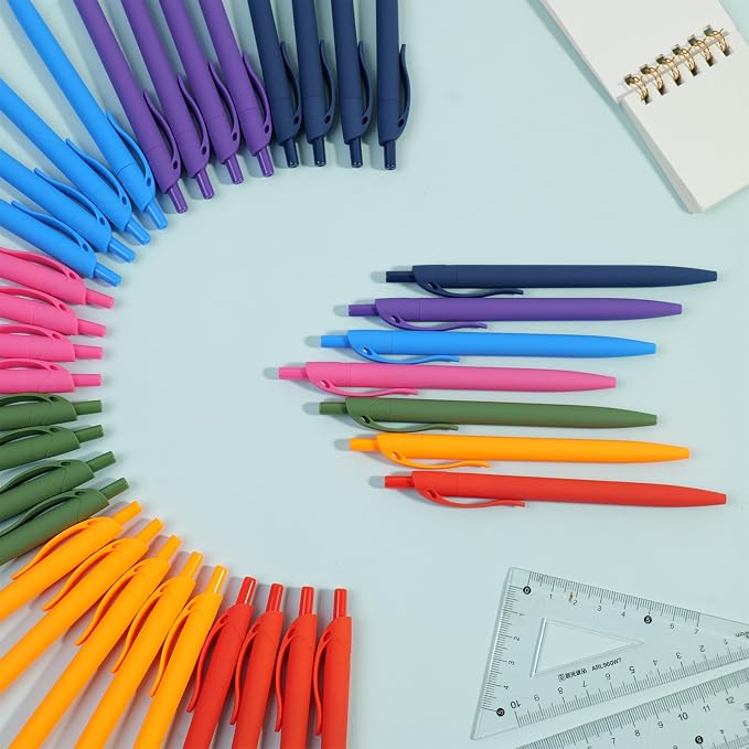 BallPoint Pens, 50 Pack, Bulk Pens, Click Pens - Image 6