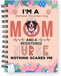 Ninety3POD I'm a Bernese Mountain Dog Mom and a Registered Nurse Nothing Scares by Ninety3POD