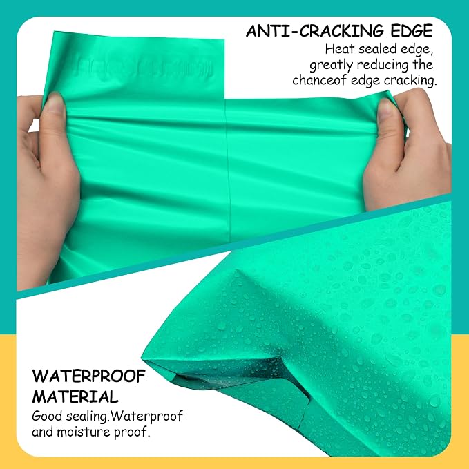 Poly Mailers 10x13 inch 25 Pcs, Plastic Mailing Envelopes - Image 4