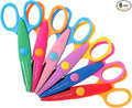 Mr. Pen- Craft Scissors Decorative Edge, 6 Pack, Bright Zig Zag Scissors | by MrPen
