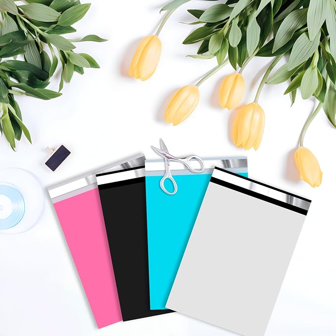 Mixed Color Poly Mailers 10x13 inch 100 Pcs - Image 5