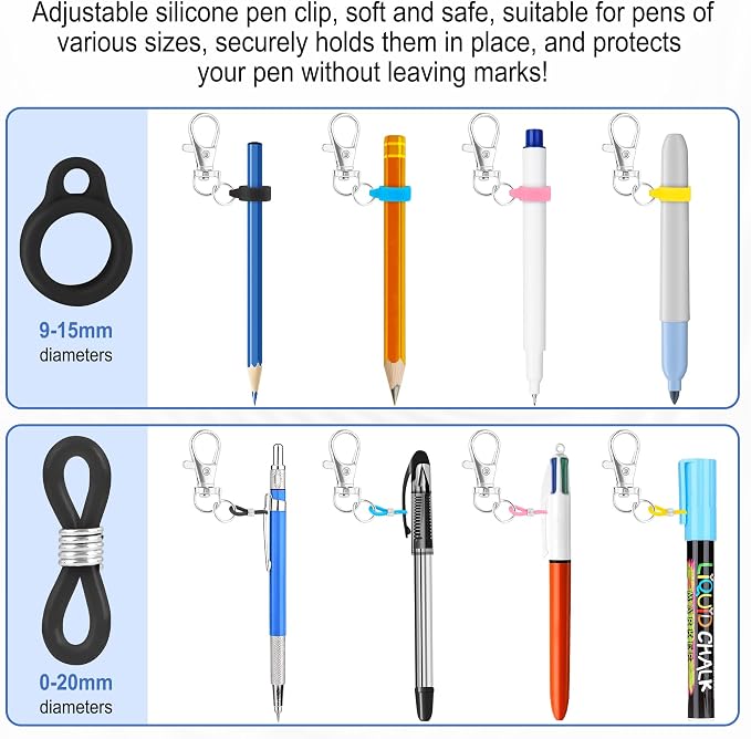 8 Pack Retractable Pencil Holder - Image 4