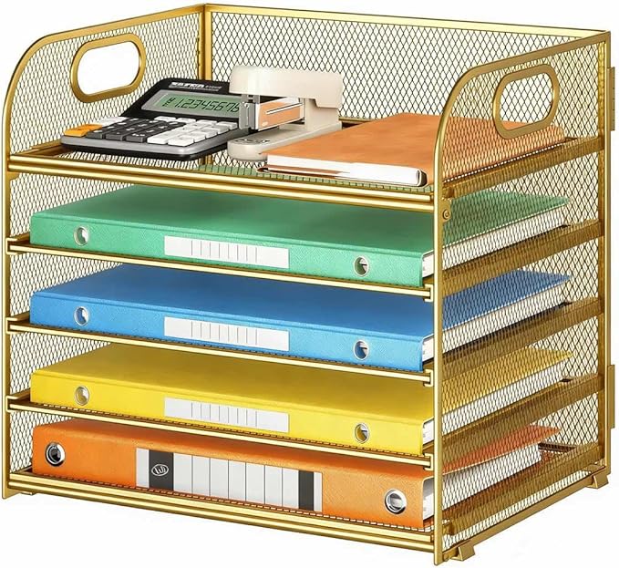 Lavatino Desk Paper Organizer Trays, Letter Holder Organizer by Lavatino