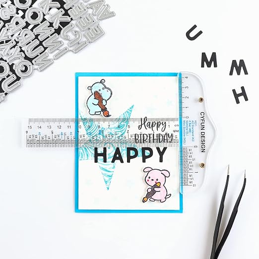 20PCS 6 Inches/15cm Acrylic Clear T-Square Ruler, Inches and Metric, T Square - Image 8