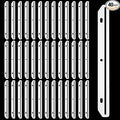 40 Pcs 3 Hole Punched Magazine Holders, Magazine Binder Magazine Organizer 3 by Unknown