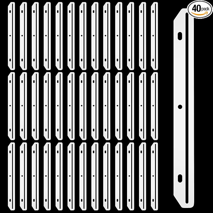 40 Pcs 3 Hole Punched Magazine Holders, Magazine Binder Magazine Organizer 3 by Unknown