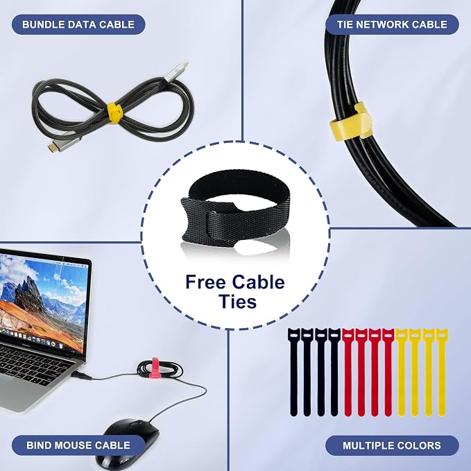 Cable Management Sleeve 10ft - Image 6