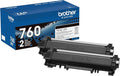 Brother Genuine High-Yield Black Toner Cartridge Twin Pack TN760 2Pk, 2 Pack | by Brother