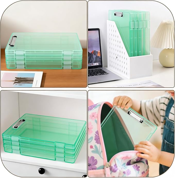 Clipboard with Storage, Waterproof Foldable Heavy Duty Nursing Clip Board - Image 7