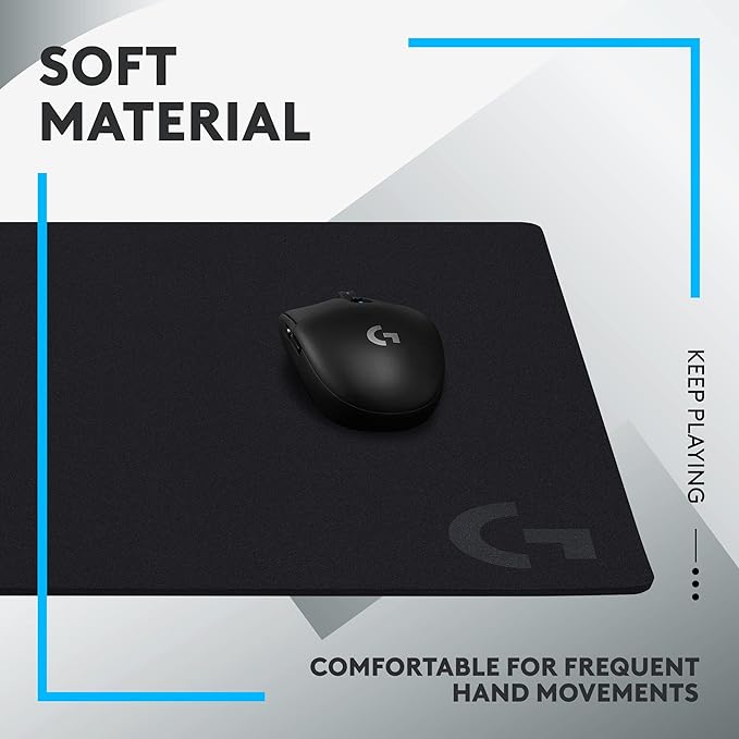 Logitech G640 Large Cloth Gaming Mouse Pad, Optimized - Image 6