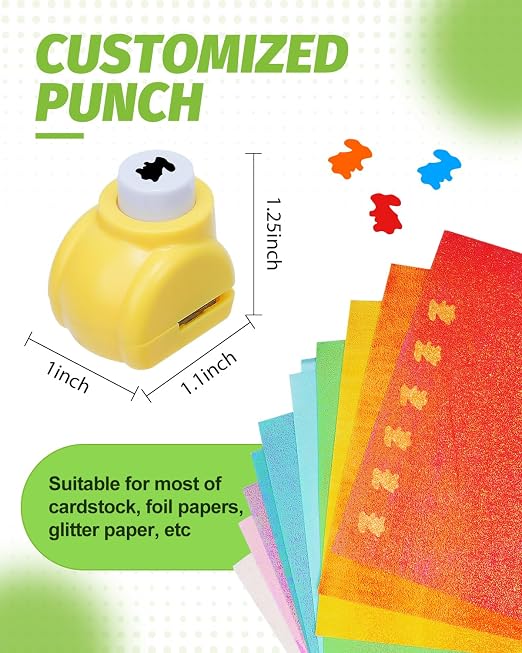 UCEC 15PCS Craft Shape Hole Punch Shapes, Paper Punches - Image 5