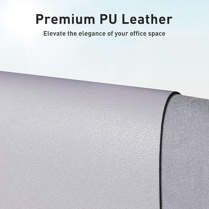 Aothia Large PU Leather Desk Pad Protector - Image 2