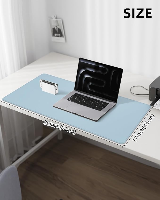 PU Leather Desk Mat Protector - Image 5