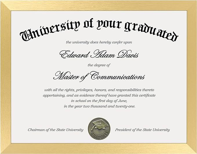 upsimples Certificate Frame by upsimples