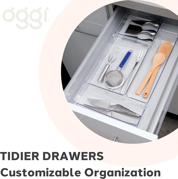 Oggi Clear Drawer Organizer - Image 6