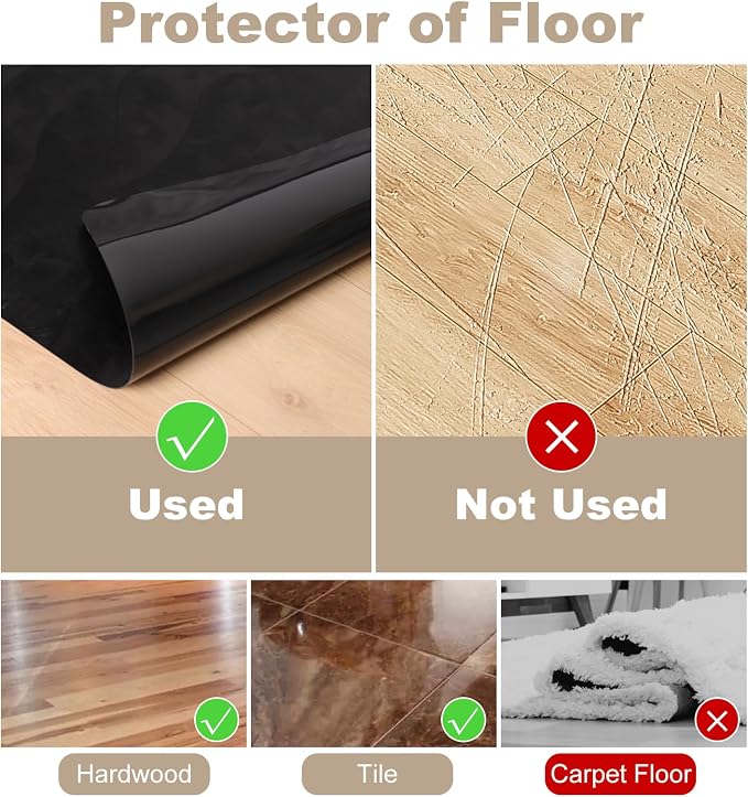 50" x 60" Office Mat for Hardwood Floor - Image 4