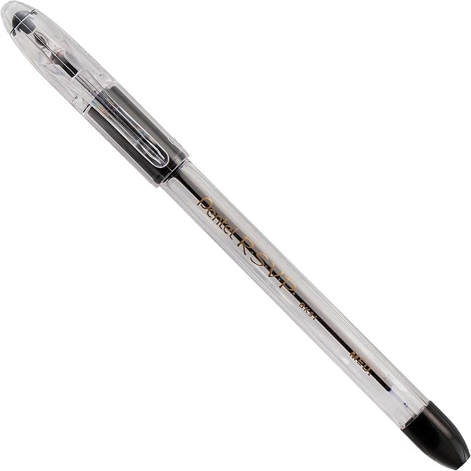 Pentel RSVP Ballpoint Pen, Medium Line, 12 Pack - Image 7