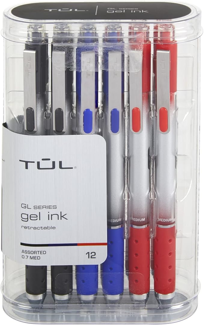 TUL® GL Series Retractable Gel Pens, Medium Point, 0.7 mm - Image 2