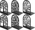 MaxGear Decorative Book Ends, Heavy Duty Bookends by MaxGear