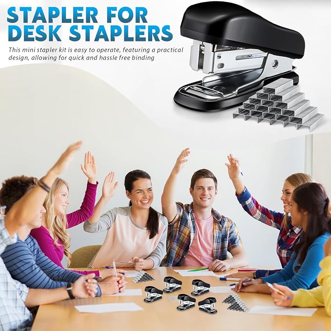 Sherr 30 Pack Mini Staplers Bulk - Image 5