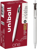 Uniball One Gel Pen 12 Count; 0.5mm Micro Black Pens; Gel Ink Pens | Office by uni-ball