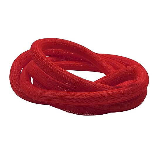 Electriduct 1/4" Hook Self Closing Sleeve Braid Wrap Around Sleeving Flame - Image 3