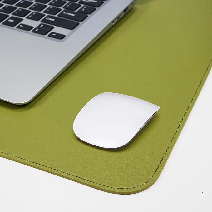 AFIING Leather Desk Pad Protector, Large Desk Mat - Image 6