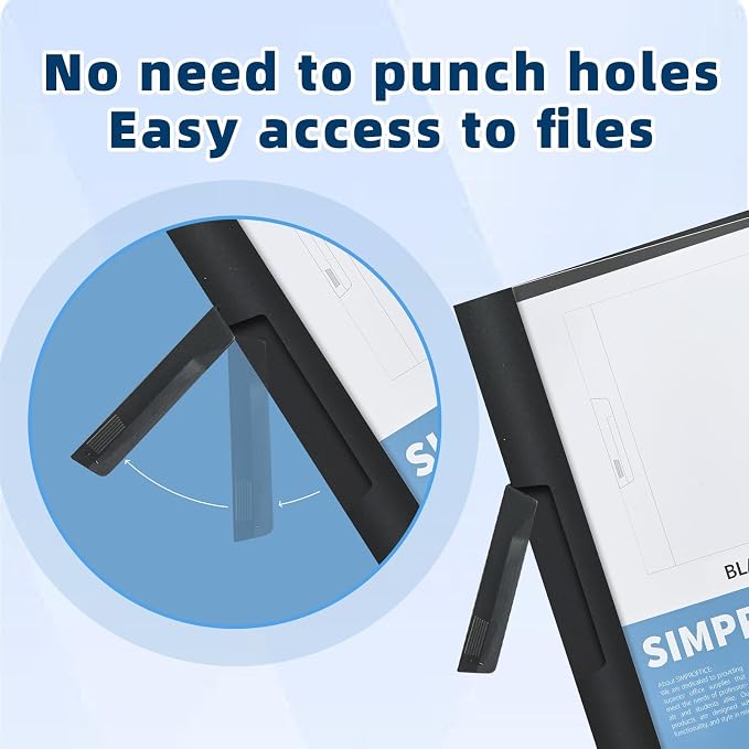 36 Pack Swing Clip Report Covers, 9 x 11.4 Inches - Image 4